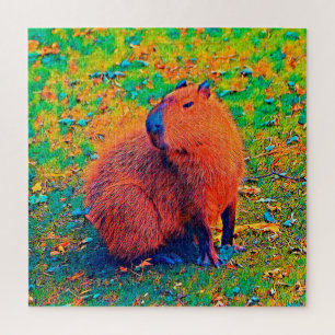 Puzzle AnimalColor_Capybara_008