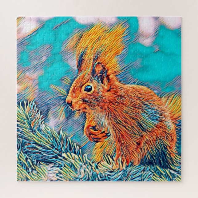 Puzzle AnimalMix_Squirrel_001 (Vertical)