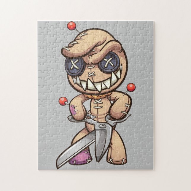 Puzzle Animated Voodoo Doll (Vertical)