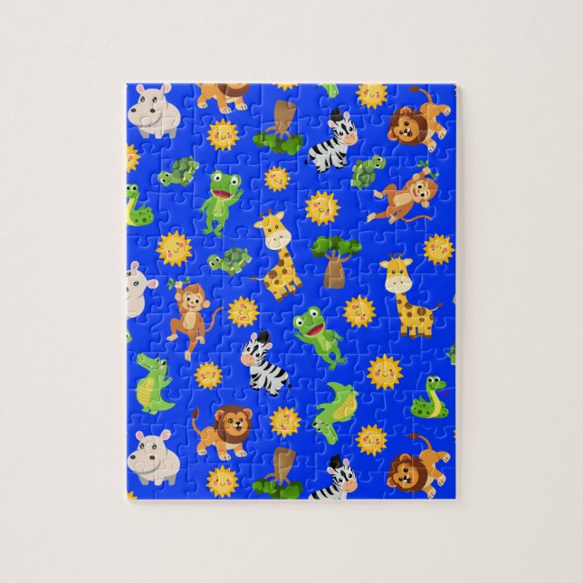 Puzzle Animaux africains (Vertical)