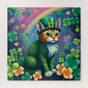 Puzzle Animaux chanceux déguisés - Saint Patrick’s Day Fu
