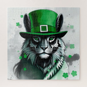 Puzzle Animaux chanceux déguisés - Saint Patrick’s Day Fu