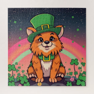 Puzzle Animaux chanceux déguisés - Saint Patrick’s Day Fu