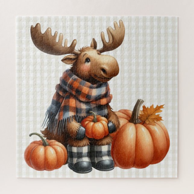 Puzzle Animaux d'automne (Vertical)