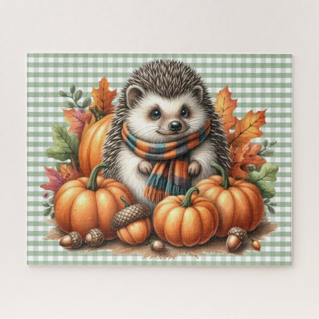 Puzzle Animaux d'automne (Horizontal)
