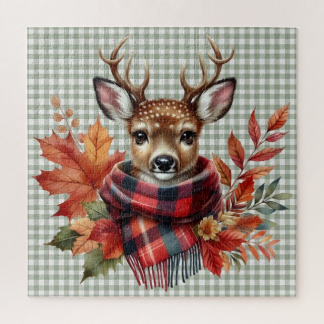 Puzzle Animaux d'automne (Vertical)