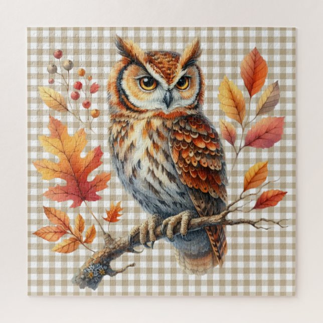Puzzle Animaux d'automne (Vertical)