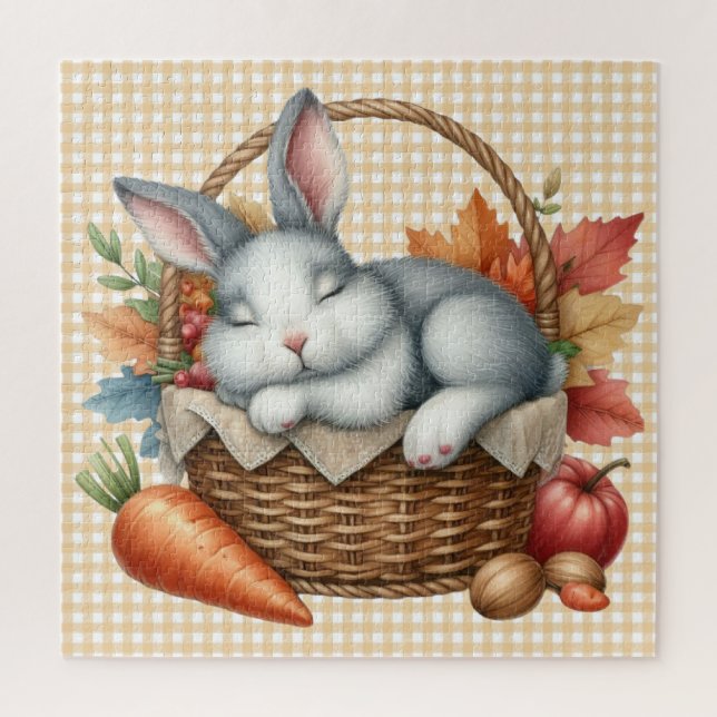 Puzzle Animaux d'automne (Vertical)