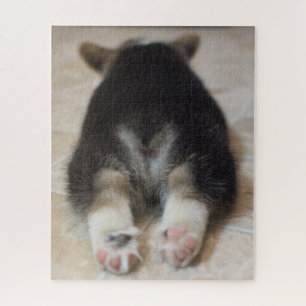 Puzzle Animaux de bébés cutest Corgi Puppy Derrière
