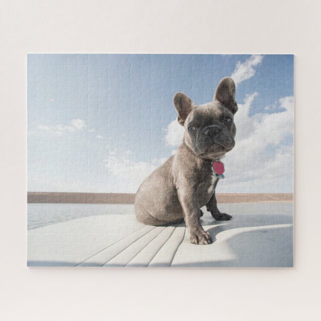 Puzzle Animaux de bébés cutest | French Bulldog Booking (Horizontal)