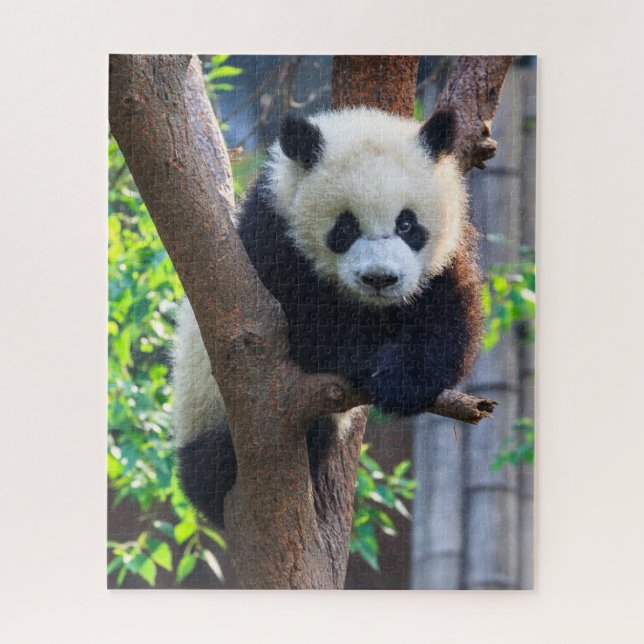 Puzzle Animaux de bébés cutest | Géant Panda Cub (Vertical)