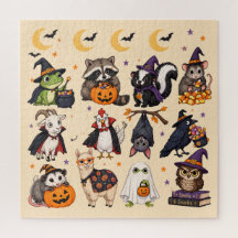 ANIMAUX Mignons d'Halloween ENIGME