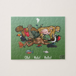 Puzzle Animaux sud-américains - casse-tête