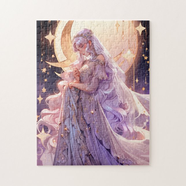 Puzzle Anime Moon Princess Imaginaire Art (Vertical)