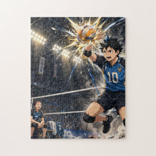 Puzzle Anime Spike de volley-ball