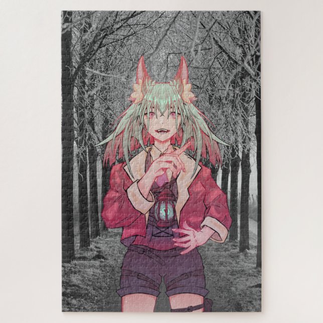 Puzzle Anime, V Tuber VTuber, snow (Vertical)