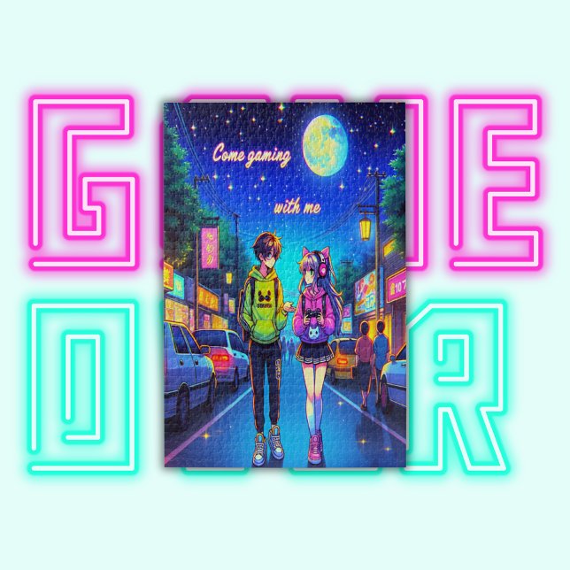 Puzzle Anime Venez Jouer avec moi | (Créateur téléchargé)