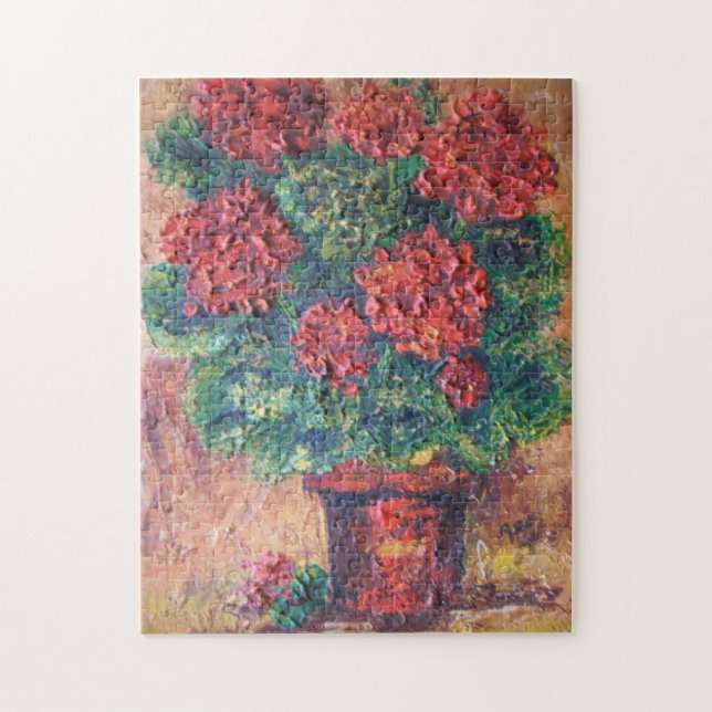 Puzzle Ann Hayes Peinture Beauté rouge (Vertical)