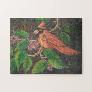 Puzzle Ann Hayes Peinture Cardinal