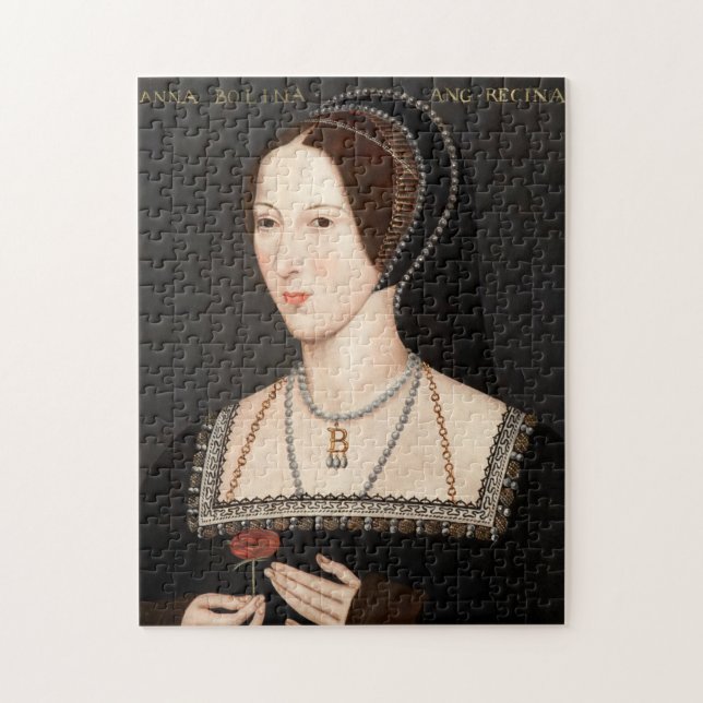 Puzzle Anne Boleyn Tudor Queen Hever Castle (Vertical)