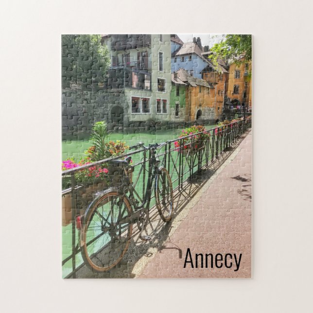 Puzzle Annecy, Haute Savoie (Vertical)