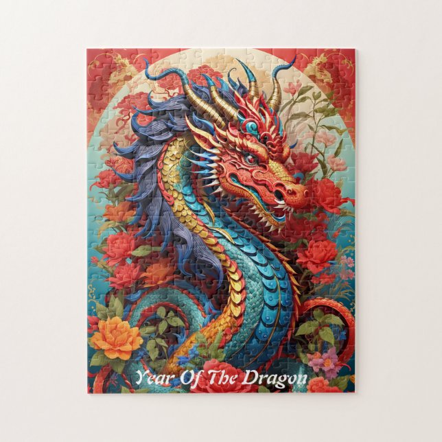 Puzzle Année du dragon (Vertical)