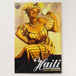 Puzzle Années 1950 Haïti Coffee Corporation