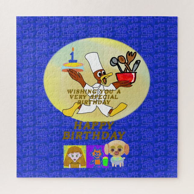 Puzzle Anniversaire (Vertical)