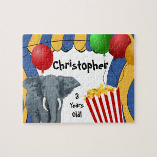Puzzle Anniversaire de coutume de carnaval de cirque