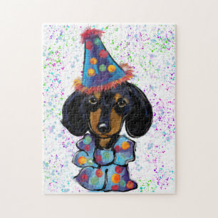 Puzzle Anniversaire de Dachshund