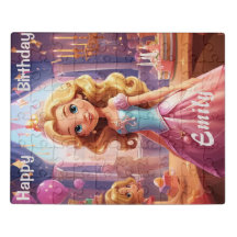 Anniversaire de la fille personnalisée