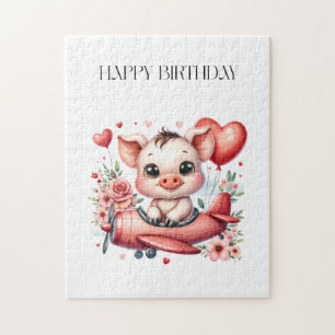 Puzzle Anniversaire de Pig Pilot