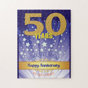 Puzzle Anniversaire de rétablissement de 50 ans chiffre g