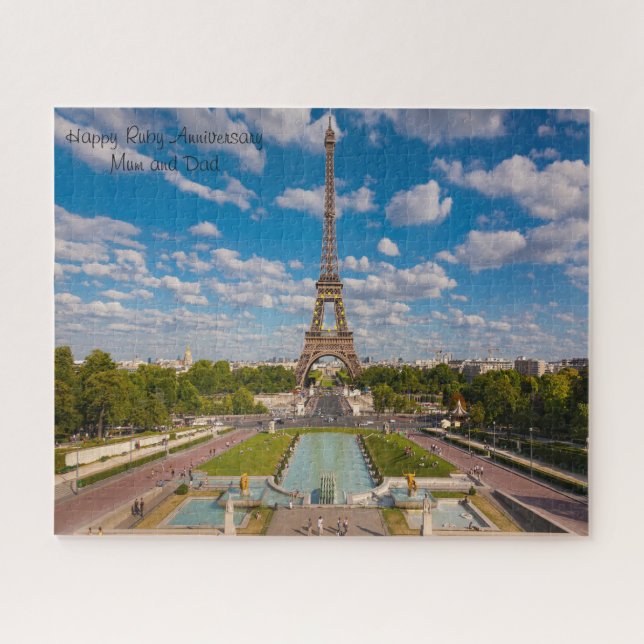 Puzzle Anniversaire de Ruby. (Horizontal)