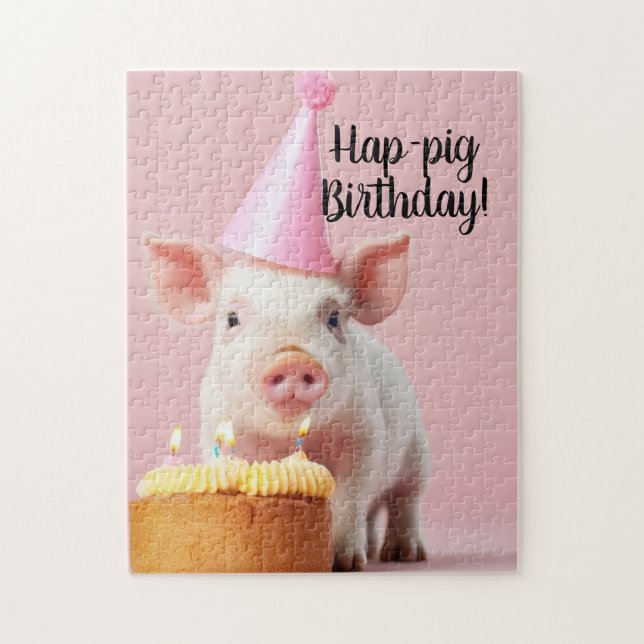 Puzzle Anniversaire du cochon de lait ! (Vertical)