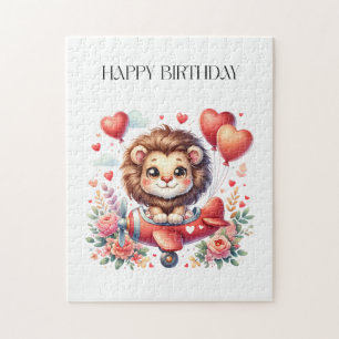 Puzzle Anniversaire Lion Volant