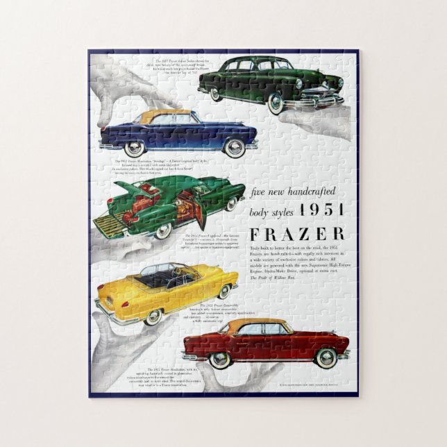 Puzzle Annonce automobile Frazer 1951 (Vertical)