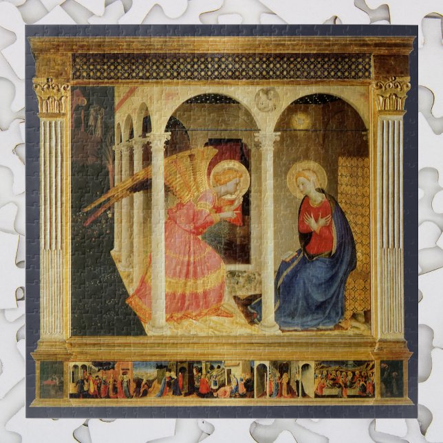Puzzle Annonce de Fra Angelico, Art Renaissance (Créateur téléchargé)