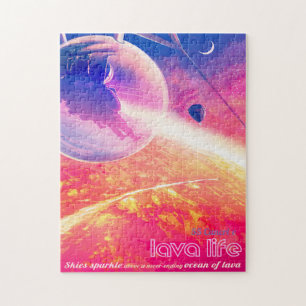 Puzzle Annonce Voyage Sci-Fi, Planet 55 Cancri e