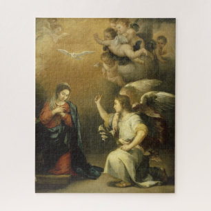Puzzle Annunctiation, casse-tête religieuse de beaux-arts