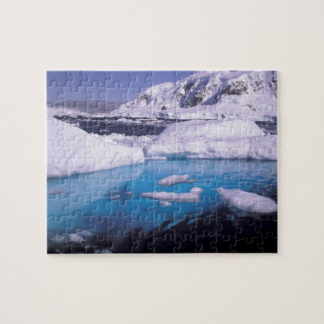 Puzzle Antarctique. Expédition à travers les paysages de  (Horizontal)