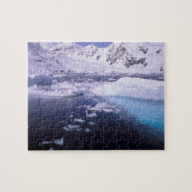 Puzzle Antarctique. Expédition à travers les paysages de  (Horizontal)