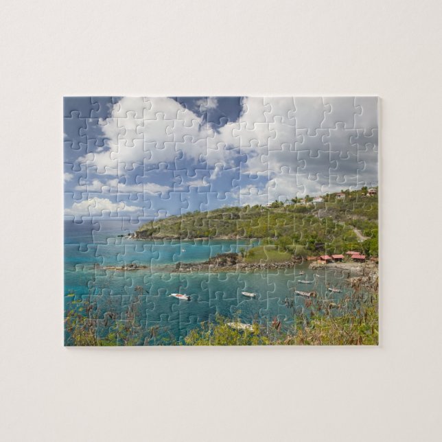 Puzzle ANTILLES FRANÇAISES (FWI), Guadeloupe, Basse, (Horizontal)