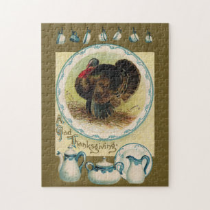 Puzzle antique de thanksgiving de Clapsaddle