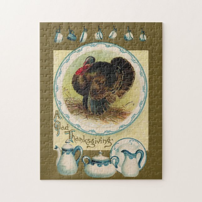 Puzzle antique de thanksgiving de Clapsaddle (Vertical)