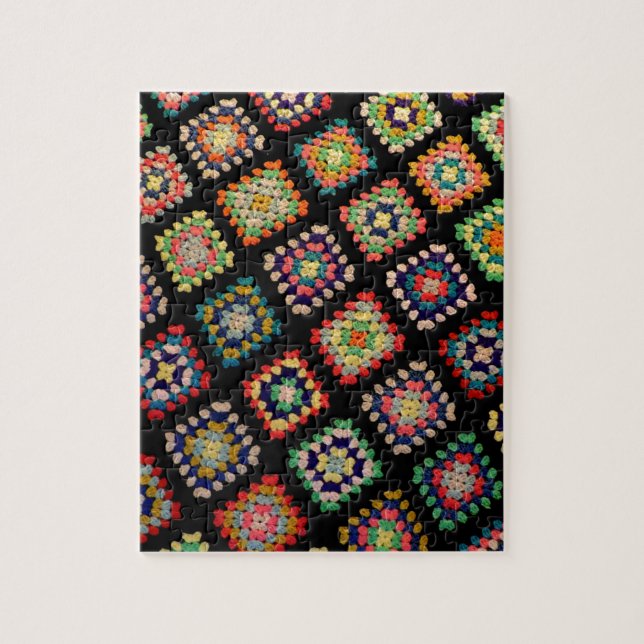 Puzzle Antique Granny Carré classique Motif (Vertical)