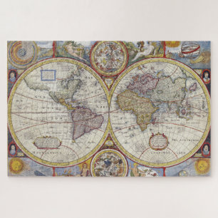 Puzzle Antique Historique Ancien Monde Atlas Continents