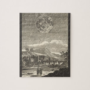 Puzzle Antiquité Ère de la Renaissance Lune par Allain Ma