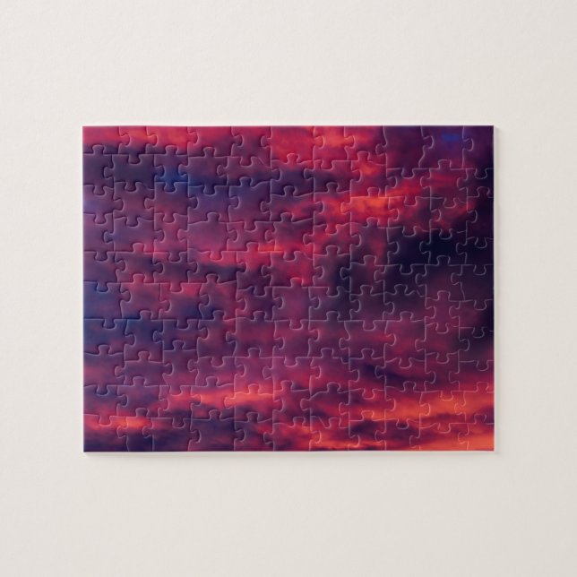 Puzzle août rouge (Horizontal)