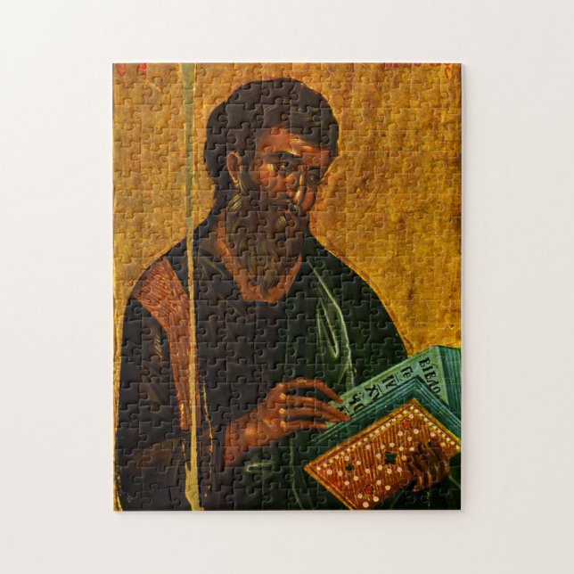 Puzzle Apôtre Matthieu orthodoxe chrétienne icône byzanti (Vertical)
